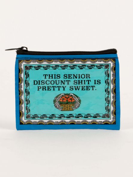 Seniors Discount, Pretty Sweet Coinpurse