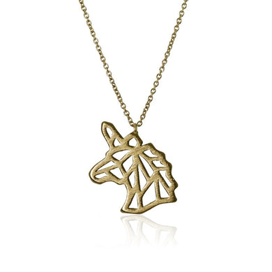 Gold Unicorn Necklace